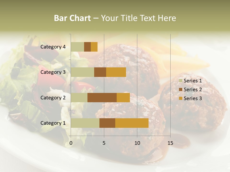 Three Lettuce Tasty PowerPoint Template