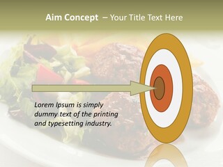 Three Lettuce Tasty PowerPoint Template