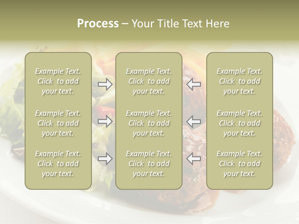 Three Lettuce Tasty PowerPoint Template