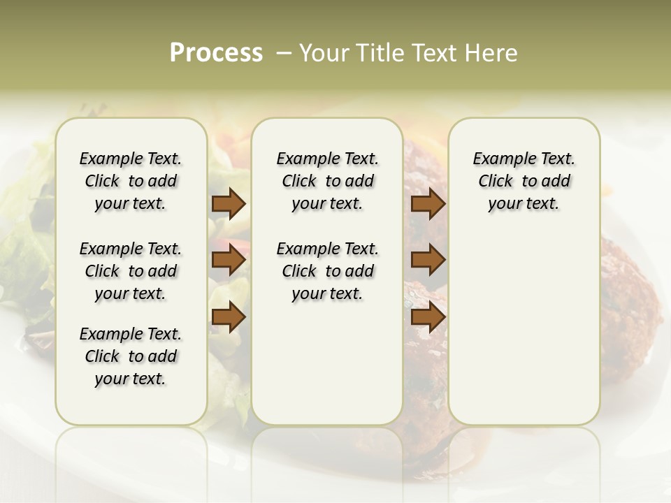 Three Lettuce Tasty PowerPoint Template