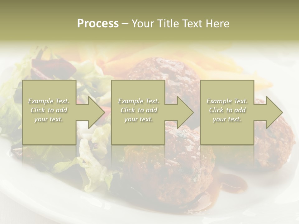 Three Lettuce Tasty PowerPoint Template