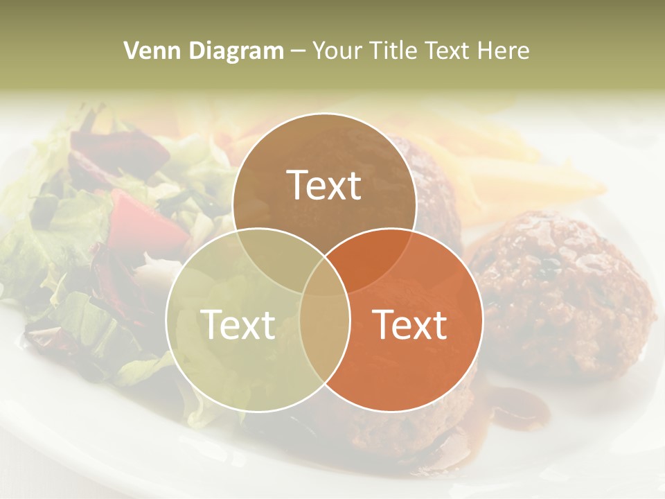 Three Lettuce Tasty PowerPoint Template