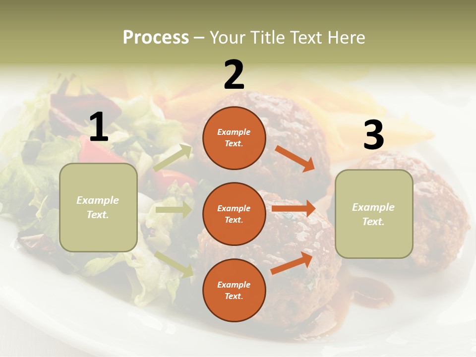 Three Lettuce Tasty PowerPoint Template