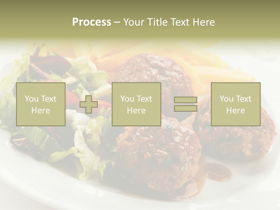 Three Lettuce Tasty PowerPoint Template