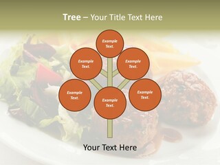 Three Lettuce Tasty PowerPoint Template