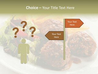 Three Lettuce Tasty PowerPoint Template