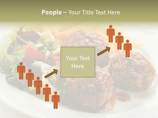 Three Lettuce Tasty PowerPoint Template