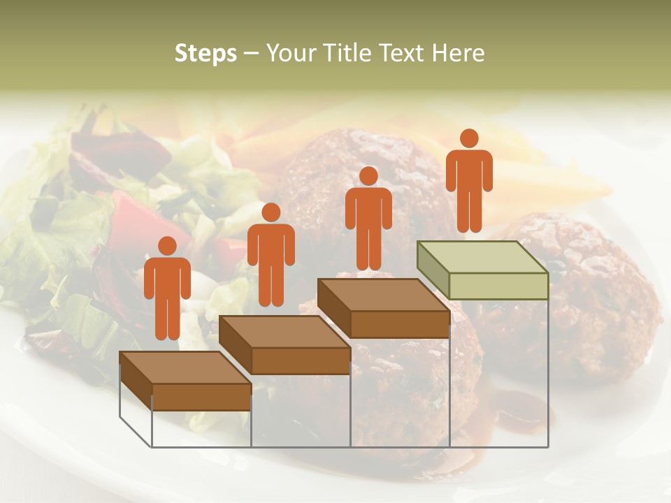 Three Lettuce Tasty PowerPoint Template