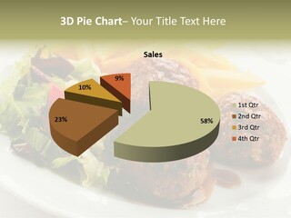 Three Lettuce Tasty PowerPoint Template