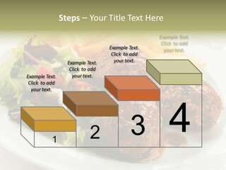 Three Lettuce Tasty PowerPoint Template