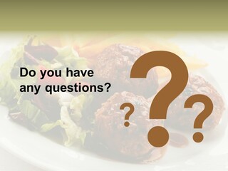 Three Lettuce Tasty PowerPoint Template