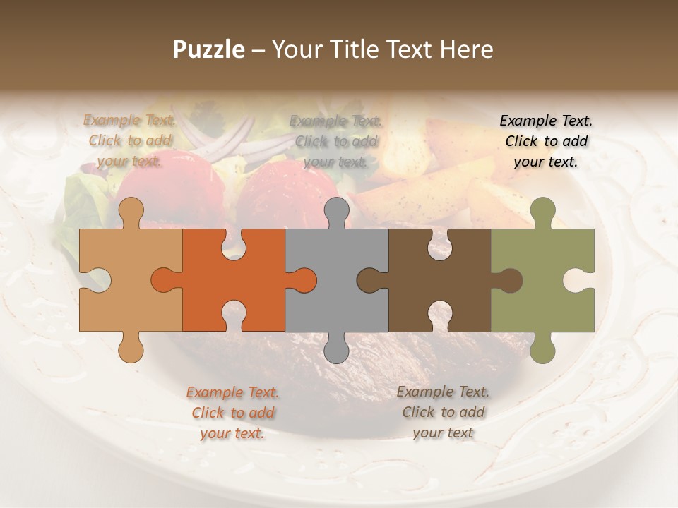 Cooked Tomato Appetiser PowerPoint Template