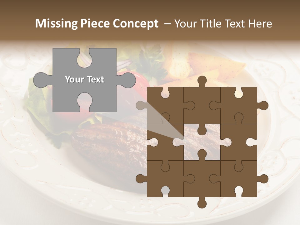 Cooked Tomato Appetiser PowerPoint Template