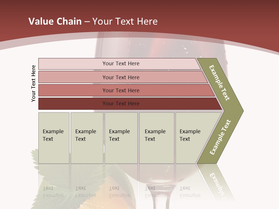Fresh Wine Isolated PowerPoint Template