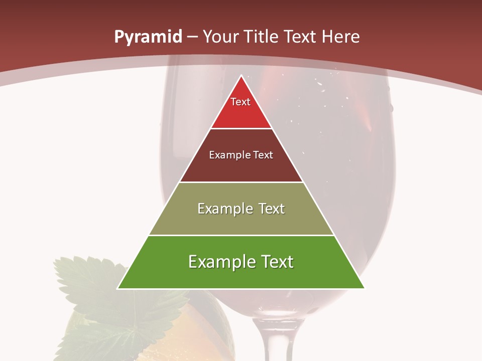 Fresh Wine Isolated PowerPoint Template