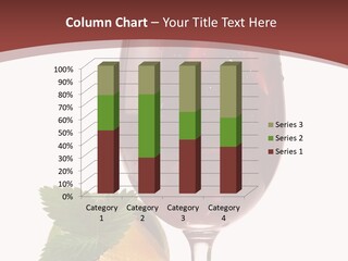 Fresh Wine Isolated PowerPoint Template