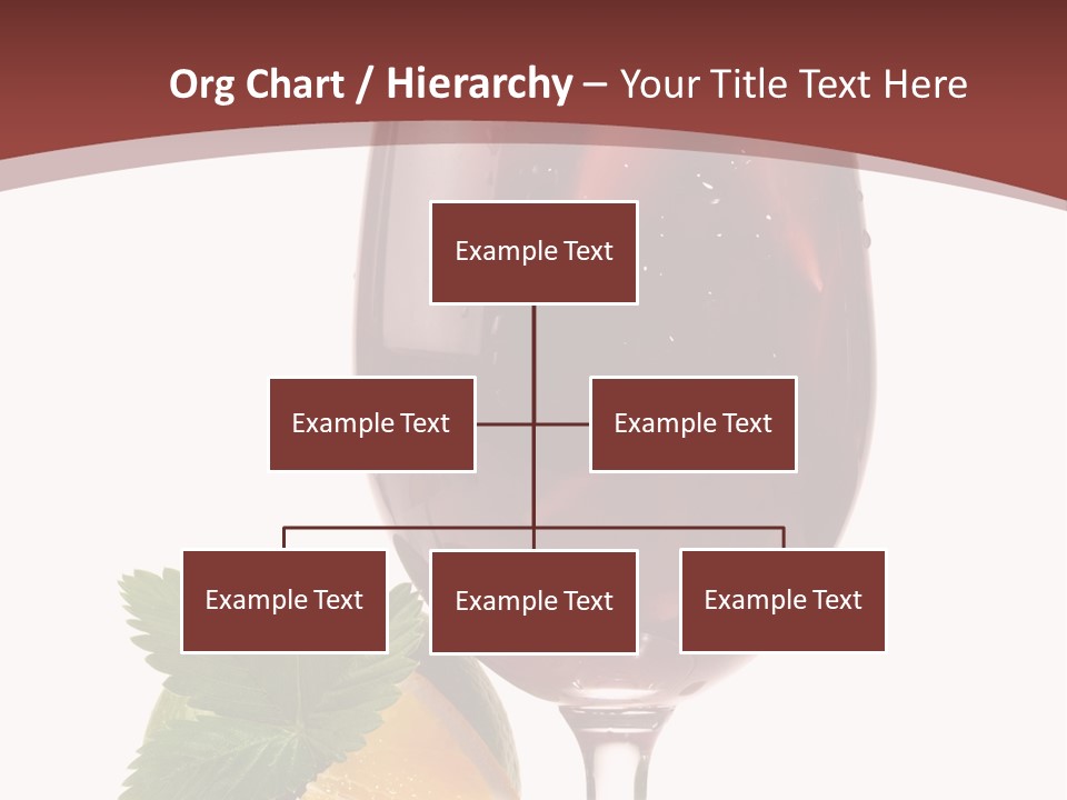 Fresh Wine Isolated PowerPoint Template