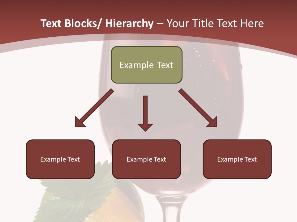 Fresh Wine Isolated PowerPoint Template