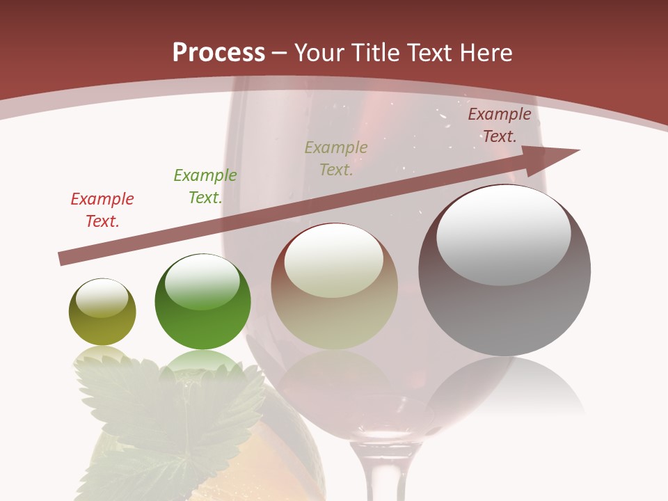 Fresh Wine Isolated PowerPoint Template
