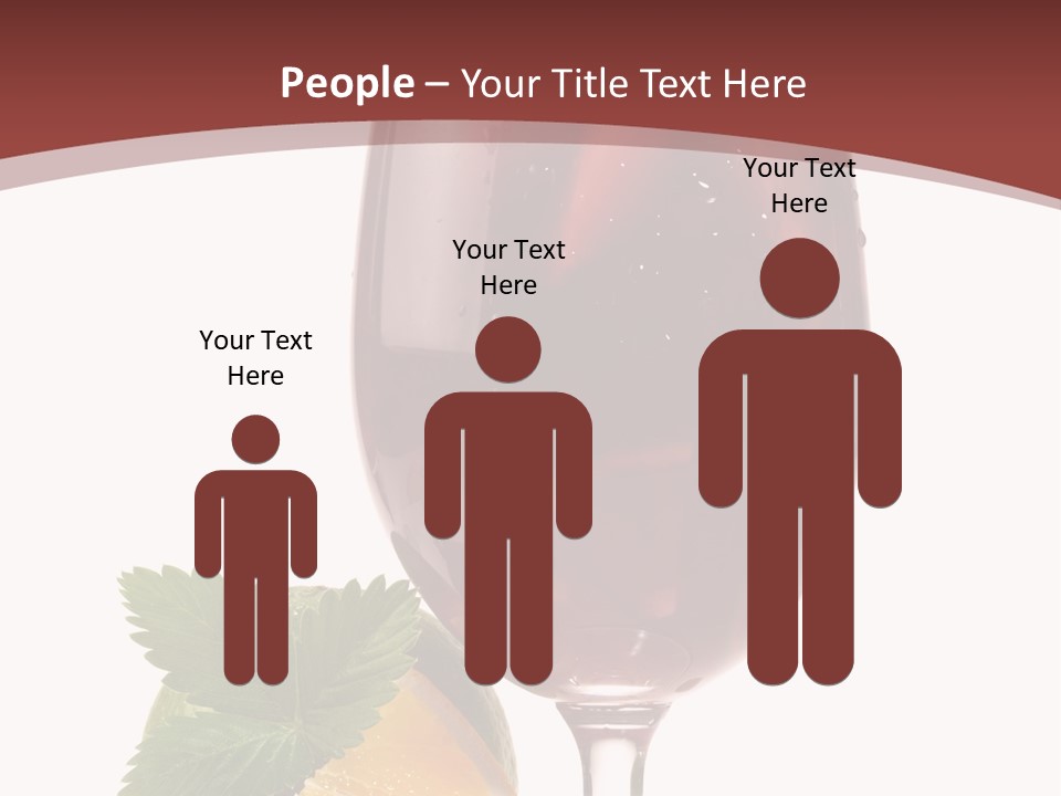 Fresh Wine Isolated PowerPoint Template