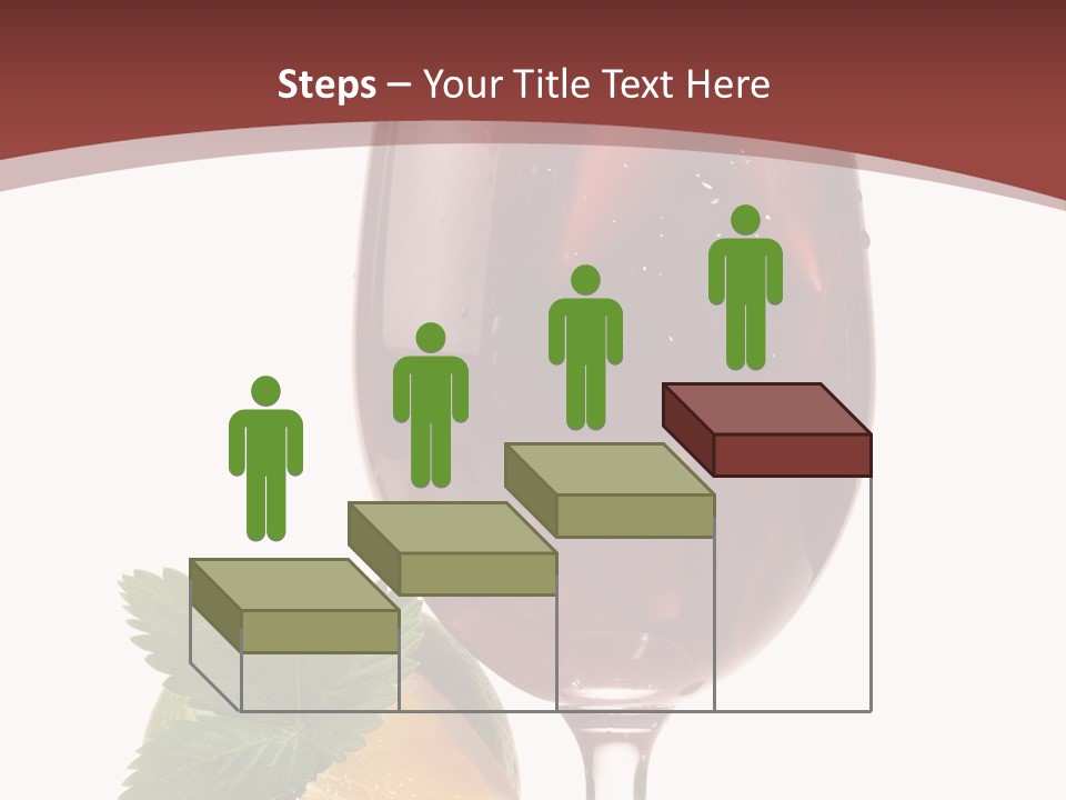 Fresh Wine Isolated PowerPoint Template
