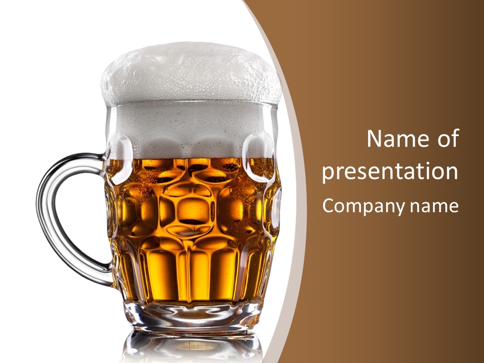 Bright Full Brewed PowerPoint Template