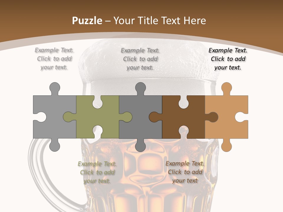 Bright Full Brewed PowerPoint Template