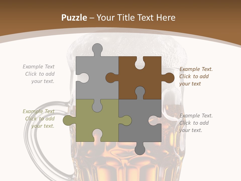 Bright Full Brewed PowerPoint Template