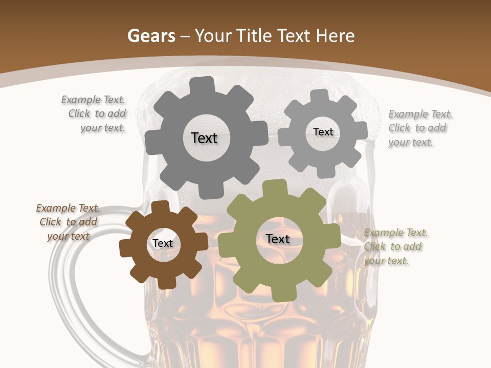 Bright Full Brewed PowerPoint Template