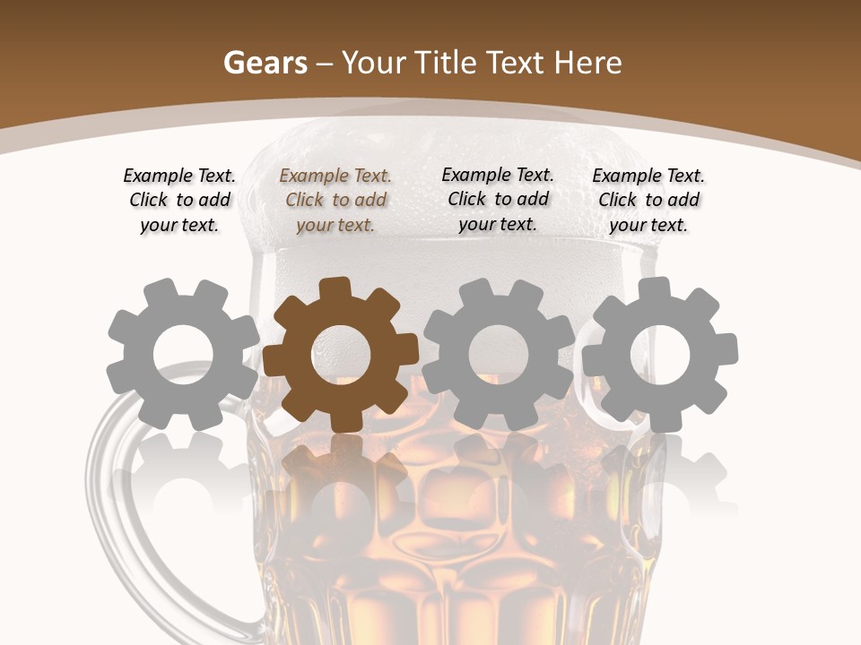 Bright Full Brewed PowerPoint Template