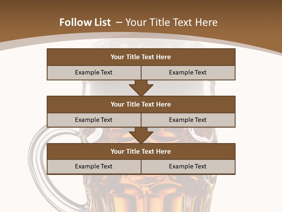 Bright Full Brewed PowerPoint Template