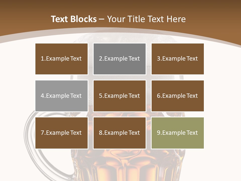 Bright Full Brewed PowerPoint Template