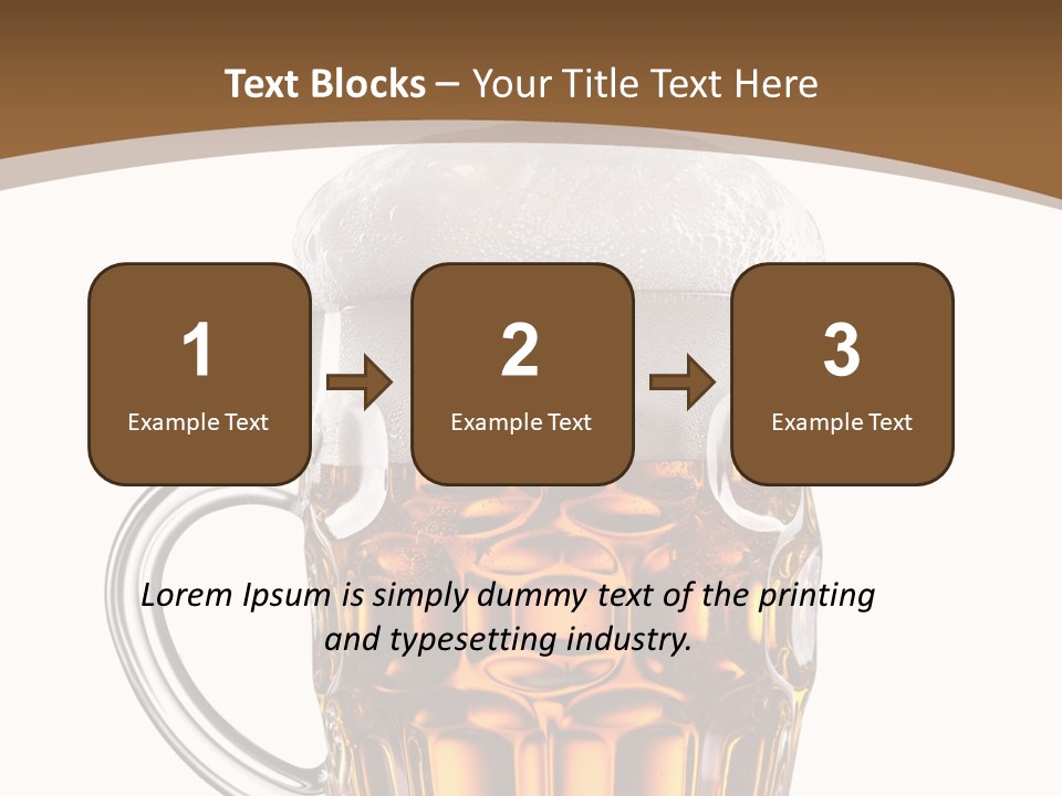 Bright Full Brewed PowerPoint Template
