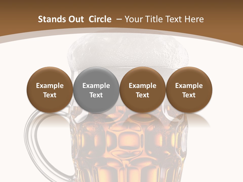 Bright Full Brewed PowerPoint Template