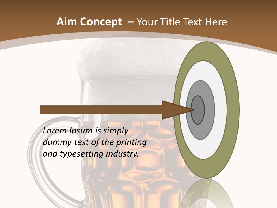 Bright Full Brewed PowerPoint Template