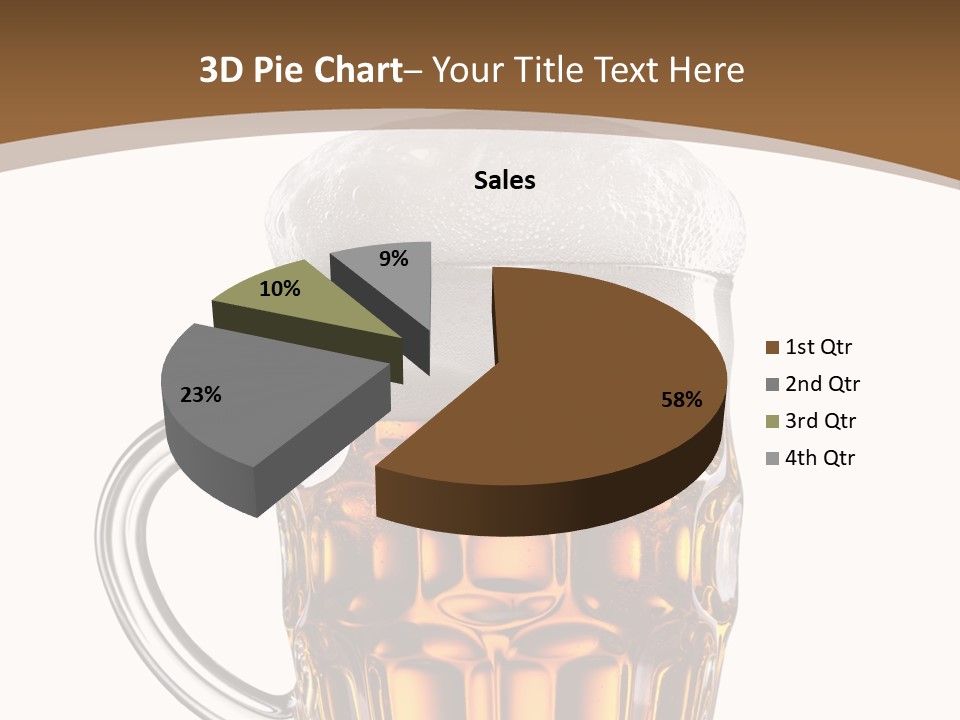 Bright Full Brewed PowerPoint Template