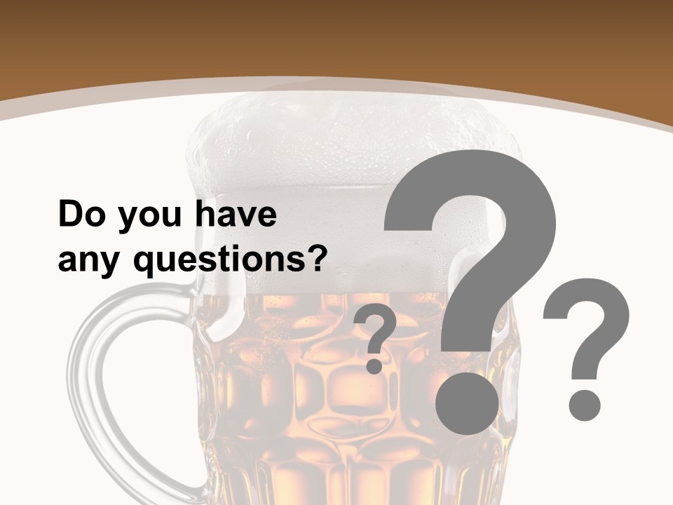 Bright Full Brewed PowerPoint Template