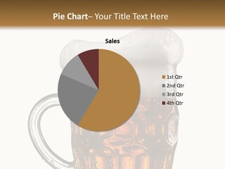 Drop Brewed Shape PowerPoint Template