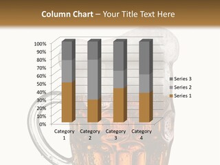 Drop Brewed Shape PowerPoint Template