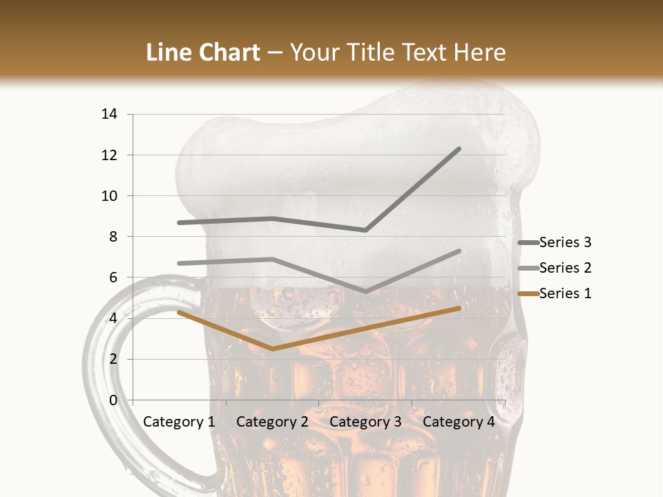 Drop Brewed Shape PowerPoint Template