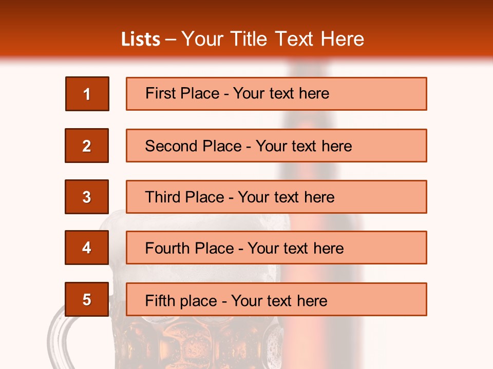 Cool Beer Ales PowerPoint Template