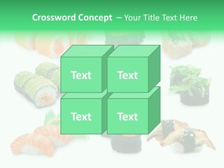 Oriental California Sauce PowerPoint Template