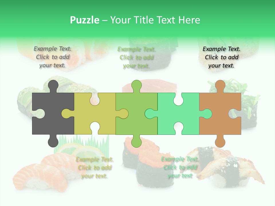 Oriental California Sauce PowerPoint Template