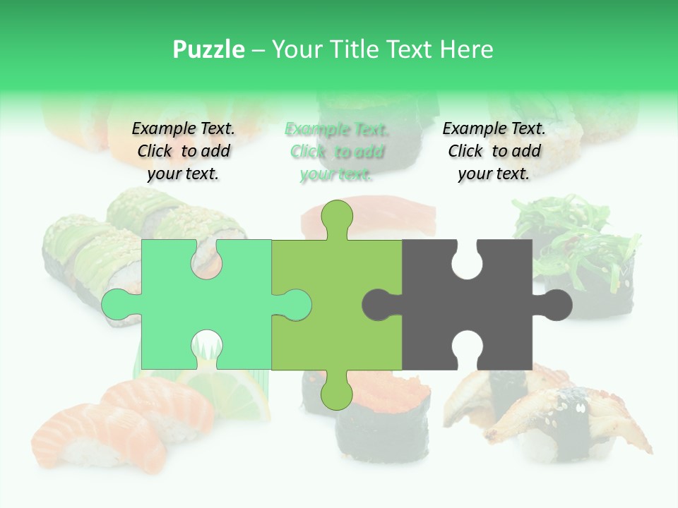 Oriental California Sauce PowerPoint Template