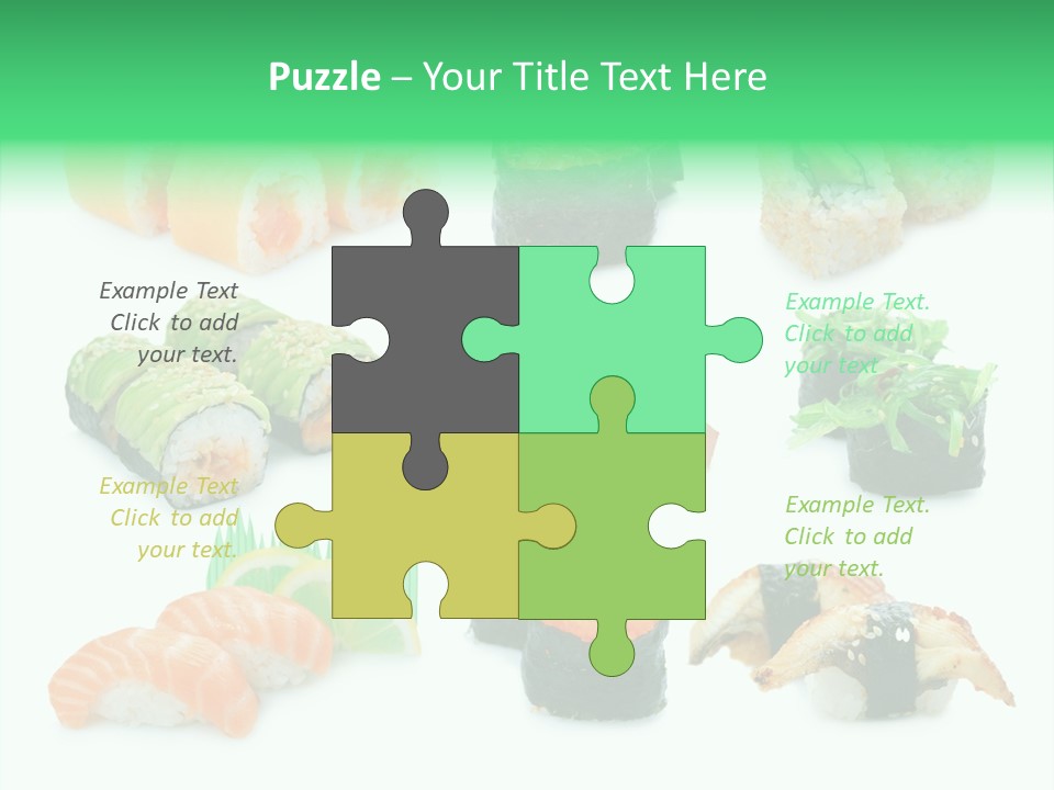 Oriental California Sauce PowerPoint Template