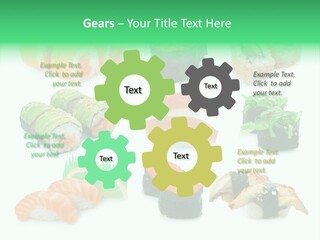 Oriental California Sauce PowerPoint Template