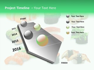 Oriental California Sauce PowerPoint Template