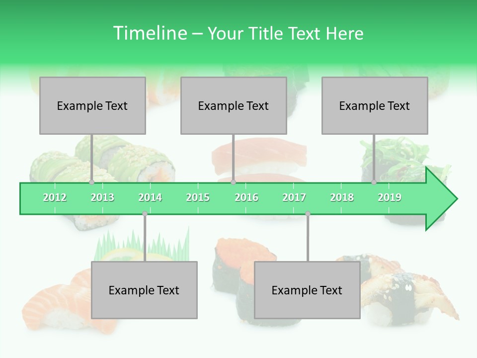 Oriental California Sauce PowerPoint Template
