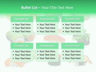 Oriental California Sauce PowerPoint Template