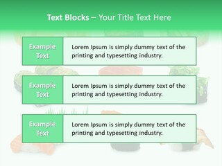 Oriental California Sauce PowerPoint Template